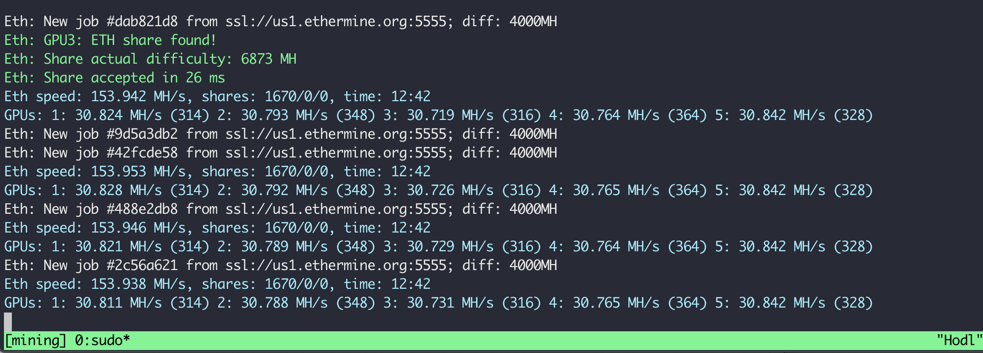 How to mine Ethereum on Ubuntu 20.04. LTS