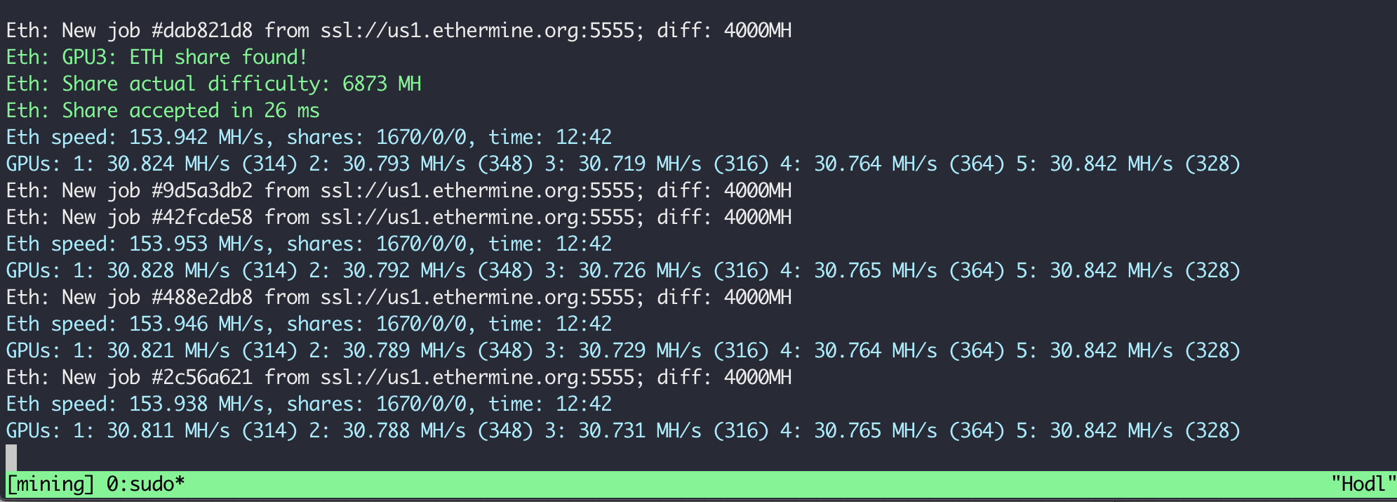 How to mine Ethereum on Ubuntu  20.04. LTS